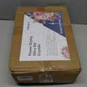 10.4 LBS Silica Gel Flower Drying Crystals, Reusable Color Indicating Flower Drying Silica with Airtight Container and Brush, DIY Wedding Bouquet Flower Preservation Kit, Fine Bead Size<1mm