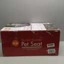 K&H Pet Products Bucket Booster Dog Car Seat, Seat Belt Secured, 2 Safety Leashes, Washable Covers, Sturdy Dog Booster Seats for Small to Medium Pets - Large Gray/Gray