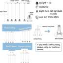 4-Light Crystal Kitchen Island Pendant Light Rectangular Chandelier Silver, Rectangle 4-lights