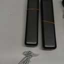 Arm Rest for Electric Mobility Scooters,10" Polyurethane Armrest Pad,W/Hardware,3-1/2" & 5-1/2" Hole Spacing,for Go-Go, Jazzy, Pride Electric Scooter,ARM153519,1Pr Black, pack Of 2