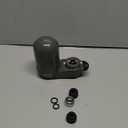 PUR Plus Vertical Faucet Mount Water Filtration System, Lead-Reducing Water Filter For Sink Faucet, Easy Install, 100 Gallons, Compatible with Sinks with External Aerators, Grey