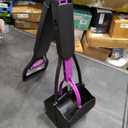 Pet Litter Box, Foldable Medium Size 45cm, with Handle, Large Capacity, Portable, Suitable for Cats and Dogs(Purple)