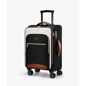 LOVEVOOK Carry On Luggage 22x14x9 Airline Approved, 20 Inch Softside Suitcases with Wheels, Lightweight Spinner Carry on Suitcase with TSA Lock, Water-Resistant Large Capacity Luggage for Travel