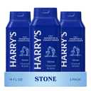 Harry's Men's 2 in 1 Shampoo and Conditioner for All Hair Types - New Stone Scent - (3 Pack) 14 fl oz - No Parabens or Sulfates