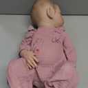 SCOM Realistic Reborn Baby Dolls - 18 Inch Real Life Baby Girl, Silicone Baby with Anatomically Correct, Newborn Doll with Full Body Vinyl, Lifelike Weighted Baby for Kids Age 3+ Gift