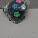 The Mellow Dog Calming Ball with Handle,Dog Toy Ball with Handle,Squeaky Floating Rubber Balls,Interactive Balls for Dogs Playing, Interactive Pet Toy for Water Play,Training & Outdoor Games (Black)