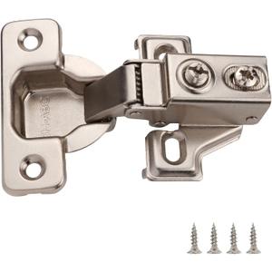 DecoBasics 5/8" Overlay Full Overlay Soft Close Cabinet Hinges for Kitchen Cabinets (60 PCS)- 105 Face Frame Concealed Cabinet Door Hinge -3 Way Adjustability Matching Screw & Easy Installation