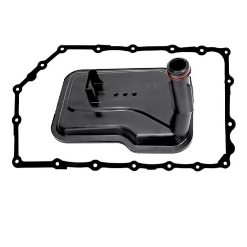 24236933 6L80E 6L90E Transmission Filter with Gasket Kit Compatible with Chevy Express Silverado 1500 2500 3500 Suburban GMC Savana Sierra Yukon CTS Escalade, Replaces# 24236517
