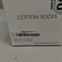 Brula Mens 98% Cotton Cushioned Crew socks, Moisture-wicking Breathable Soft Athletic Performance Boot Socks, L/XL