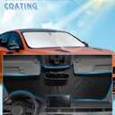 Sun Shade for Forester Windshield Sunshade Custom Fit 2014 2015 2016 2017 2018 Subaru Forester Accessories Front Window Cover Retractable Sun Visor Protector Keep Interior Cool UV Blocker