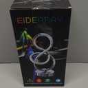 Modern Table Lamp, LED Bedside lamp with USB C+A ports, Touch Stepless Dimmable Nightstand lamp, Unique Spiral Table lamp for Bedroom Living Room Home Office, Spiral lamp for Ideal Gift, Gold