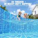 2026 Large Foldable Pool, Non-Inflatable Pool for Adult, Foldable Swimming Pool, Plastic Kiddie Portable Pool, Collapsible Kid Pool for Backyard, Oversized Easy Setup Family Pool for Adult, 7.5FT