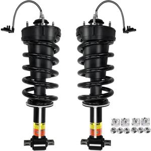 LUFT MEISTAR 84176631 84977478 2 PCS Front Struts Shocks Absorber w/Magnetic Assy Compatible with Cadillac Escalade Tahoe Suburban Silverado 2015-2020 fits for GMC Sierra 1500 Yukon (XL) 2015-2020