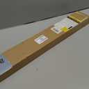 Blinds for Indoor Windows 1" Vinyl L-Shaped Slats Cordless Mini Blinds for Home, 35" W  36" H - White