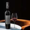 Electric Wine Saver Pump with Vacuum Wine Stopper Reusable Wine Bottle Stopper Preserver Keeps Fresher for Longer (Set-00)