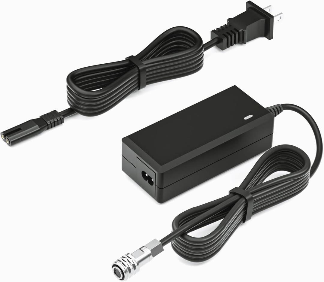 12V Camera Charger Compatible with Blackmagic Pocket 4K, 6K Pro G2, BMPCC 4K 6K Pro G2 Cinema Camera Replacement Blackmagic Camera Power Supply.