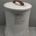 Luxury Bucket Style Towel Warmers, Large Towel Warmers, Auto Shut Off, Fits Up to Two 40"X70" Oversized Towels,Bathrobes, Bucket Bath Towel Warmers for bathrooms, Pools and spa(20L, White)