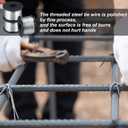 Shimeyao 10 Rolls Rebar Tie Wire Tool 1/32" 0.8 mm 360 ft Rebar Gun Tie Wire Coil for Automatic Twister Machine, 3600 ft Totally