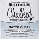 Rust-Oleum 287722 Chalked Ultra Matte Interior Paint, 30 oz, Matte Clear Topcoat (30 Ounce Brush (Pack of 1))