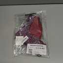 Amazon Essentials Women's Side Tab Bikini Swimsuit Bottom (Large, Brick Red Leopard)