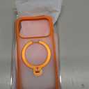 TORRAS Ostand Q3 Spin for iPhone 17 Pro Case, 360 Magnetic Stand, Fit for MagSafe, Camera Control, Built-in Kickstand, 4X Military-Grade Shockproof Slim Phone Case for iPhone 17 Pro, Cosmic Orange