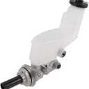 Brake Master Cylinder 1 Pc Reservoir No.4702806030 for Toyota Avalon 2008-2013 Hydraulic Master Cylinder Silver Tone Aluminum Alloy Plastic 1 Pc