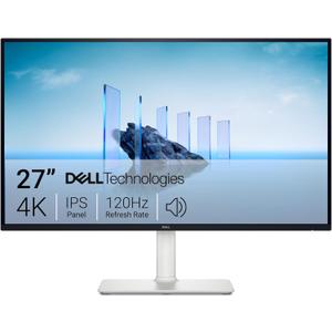 Dell 27 Plus 4K Monitor - S2725QS - 27-inch 4K (3840 x 2160) 120Hz 16:9 Display, IPS Panel, AMD Free Sync Premium, sRGB 99%, Integrated Speakers, 1500:1 Contrast Ratio, Comfort view - Ash White