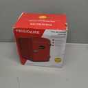 Frigidaire Mini Portable Compact Personal Fridge Cooler, 4 Liter Capacity Chills Six 12 oz Cans, 100% Freon-Free & Eco Friendly, Includes Plugs for Home Outlet & 12V Car Charger (Red)