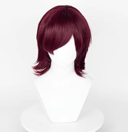 LABEAUT Max Beauty Unisex Short Beige Cosplay Wigs With Bangs+ Free Cap, Man Woman Fluffy Heat Resistant Wig Hair for Daily Party Halloween