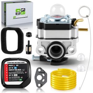 UT33600 Carburetor for Homelite UT33600B UT33650 UT33650B 26cc String Trimmers 309375009 753-05676A 753-06220A