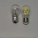 Philips LED 40W A15 2-Pack Ultra Definition Soft White (2700K) 450 Lumen (5W = 40W) Dimmable Clear Flicker-Free Light Bulbs
