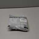 RUNNING GIRL Sports Bras for Women, Medium-High Impact Running Strappy Sports Bra with Removable Pads (Gray, L)