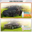 Cover for Mazda CX-5, CX5 Cover 2013-2025, Custom Fit Mazda CX-5 Cover, Outdoor Car Cover All Weather Sun UV Snow HailProtection, Full Exterior SUV Cover with Door Zipper/Reflective Strip