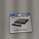 External DVD Drive USB 3.0 USB C CD Burner CD/DVD +/-RW Optical Drive, Slim Portable DVD CD ROM Rewriter Writer Duplicator for Laptop Desktop PC Windows 11/10/8/7 MacBook Mac Linux OS Apple