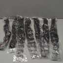 Grey Goddess Box Braids Crochet Hair 18 Inch Boho Box Braids 7 Packs Gray Crochet Hair with Curly Ends 3X Pre Looped Crochet Braiding Hair for Women, 1B/Grey