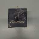 7 x Funny Cat Ornament 2025, White Elephant Gift  Holiday Decoration with Kitten in Santa Hat Watching Santas Sleigh  Cute Pet Lover Gift  Rustic Farmhouse Xmas Tree Keepsake