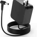 QFA 65W 45W Laptop Charger Fit for Lenovo Laptop, Ideapad 1 3 5, Slim 3 5 7, S340 S145 330 320 310, Flex 5 4 14 15, V14 V15 V17, Upgraded Version, Foldable Plug, Lengthened Power Cable
