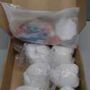 6 Sets Halloween Cauldron Ceramics to Painting Kits Ready to Paint Your Own Halloween Figurines DIY Unpainted Ceramics Witch Cauldron Statues Crafts for Kids Adult, 3.9 Inch