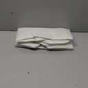 Air Conditioner Cover Indoor, AC Covers for Inside Window AC Unit Cover with Reinforced Elastic String, Double Insulation, 21"x15"x3.5" Cream White