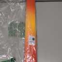 Cartotecnica Rossi Italian 180g Crepe Paper Roll 19.6 Inch Wide 8.2ft Long for Wedding Ceremony Various Large Festivals Decoration (Orange-Yellow Gradient(576-9))