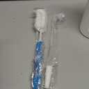 32 oz Glass Water Bolttles with Straw Large Motivational Water Bottle with Time Marker Sports Water Bottles with Silicone Sleeve and Handle Lid Water Jug for Gym Workout (White)