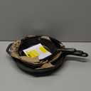 Lodge Seasoned Cast Iron Skillet Set  PFASFree, NonToxic Cookware  Use with an Oven, Stove, Grill, or Campfire  Naturally NonStick & Oven Safe  8, 10.25 & 12 Inches