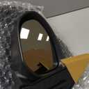 A-Premium Pair (2) Driver and Passenger Side Power Door Mirror - Compatible with Mazda 3/3 Sport 2010 2011 2012 2013 - Non-Heated Manual Folding Black Outside Rear View Mirror - Replace# BBM26918ZL