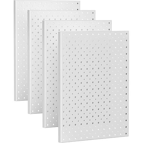 SDR3.5X6 Pegboard 30 Hooks - White
