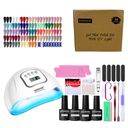  JODSONE U V LED Nail Lamp, Nail Dryer for Gel Polish, Led Light with Automatic Sensor & 4 Timers : Beauty & Personal Care, 36 Bottles