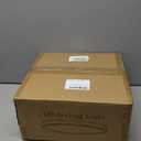 6Pack 3200lm LED Flush Mount Ceiling Light, Super Slim 12 inch LED Ceiling Light, 5000K LED Ceiling Light for Bedroom, Living Room, Dining Room (Black, Six Pack)