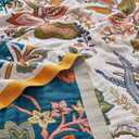 Boho Throw Blanket Farmhouse Decor Throw Blanket Bohemian Blanket for Bed 100% Cotton Muslin Woven Couch Blanket All Seasons Quilt Bedroom (Beige, 60"x80")