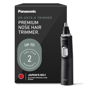 Panasonic Nose Hair Trimmer for Men, Ear Hair Trimmer with Vacuum Cleaning