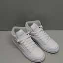 Puma Unisex-Child Rebound Layup Mid (5 Big Kid, Puma White-lilac Frost)