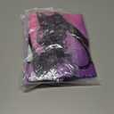 2 x Girl's Butterfly Wings and Mask Set - Colorful Pink - Purple Look, Great for Halloween, Birthday Party Dress - up and Cosplay (Pink and Purple)